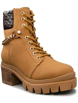 Quentin Women's Combat Boots