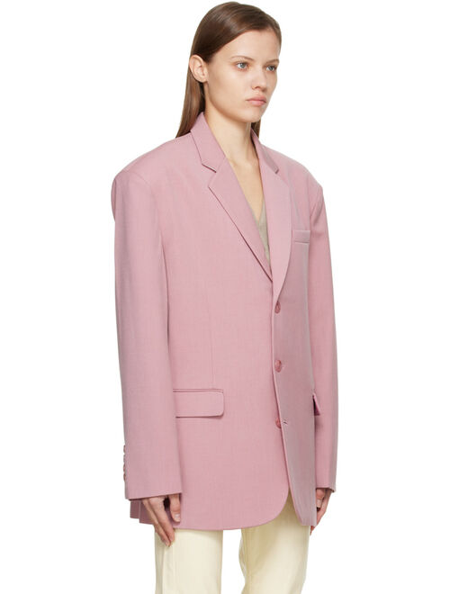 THE FRANKIE SHOP Pink Geslo Blazer