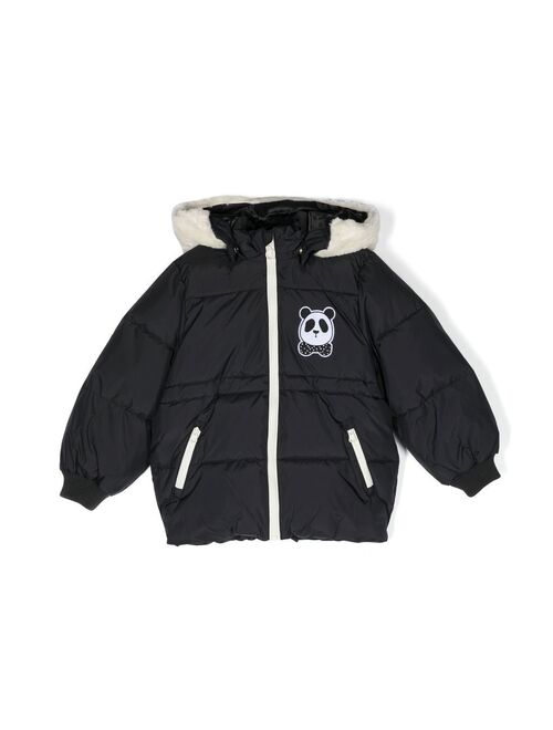 Mini Rodini Panda puffer jacket