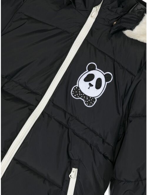 Mini Rodini Panda puffer jacket