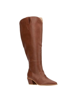 Fashion to Figure Mariana Women's Extra Wide Calf Knee-High Boots