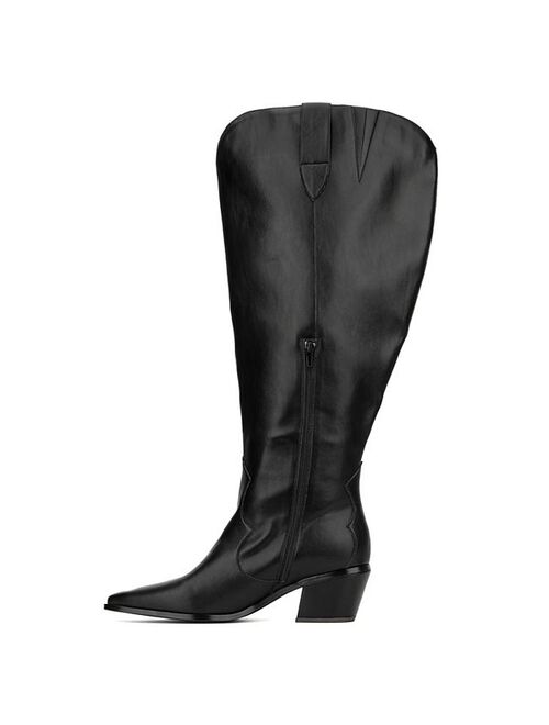 Fashion to Figure Mariana Women's Extra Wide Calf Knee-High Boots