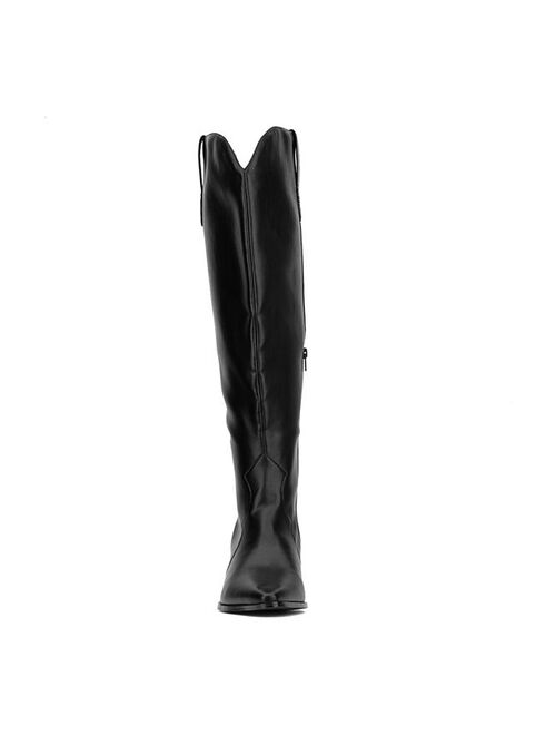 Fashion to Figure Mariana Women's Extra Wide Calf Knee-High Boots