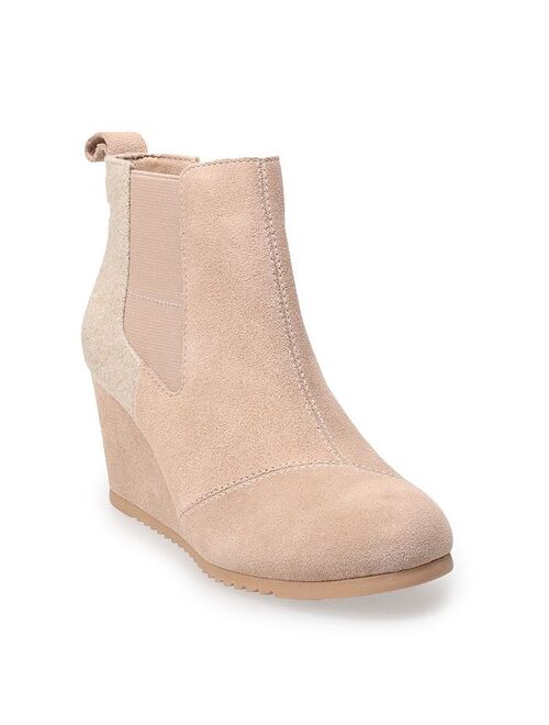 TOMS Bailey Women's Wedge Ankle Boots