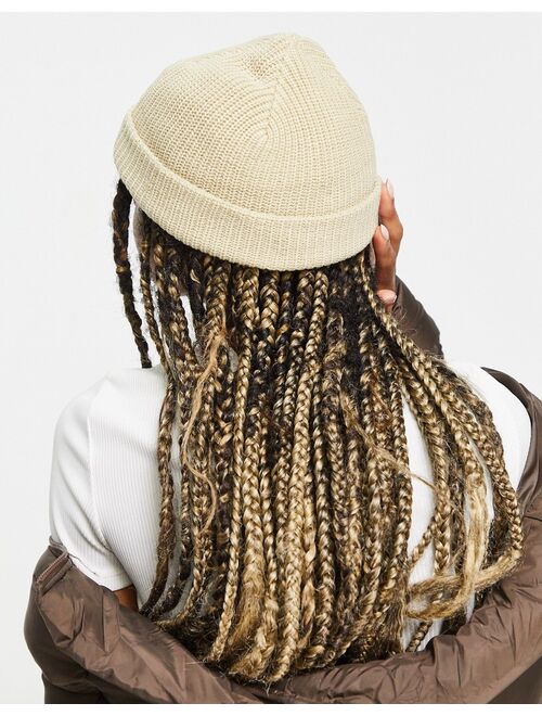 Weekday Stan fisherman beanie in beige