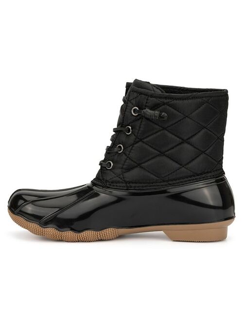 Olivia Miller Julia Women's Quilted Duck Boots