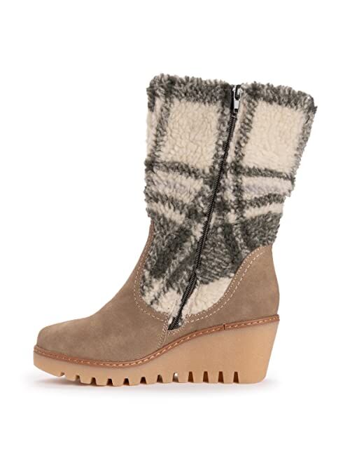 MUK LUKS Vermont Stowe Women's Wedge Boots