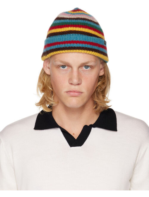 Paul Smith Multicolor Signature Stripe Beanie