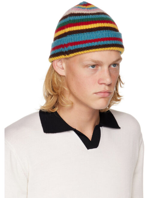 Paul Smith Multicolor Signature Stripe Beanie