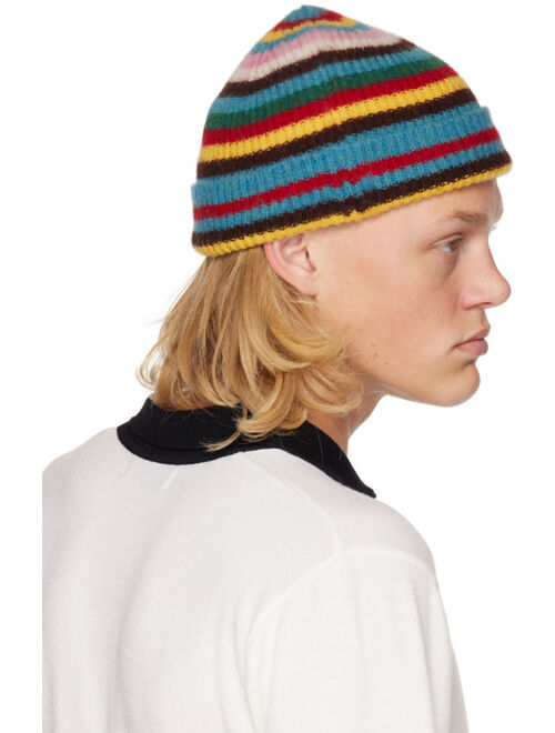 Paul Smith Multicolor Signature Stripe Beanie