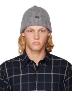 Paul Smith Gray Rib Beanie