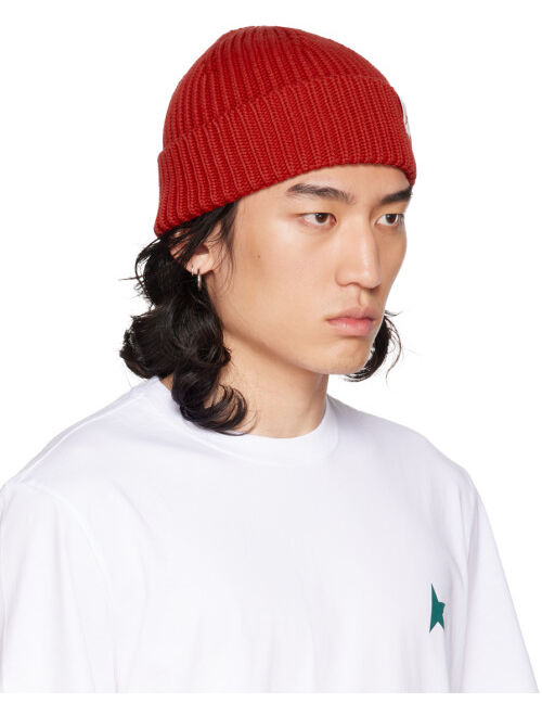 Golden Goose Red Damian Beanie