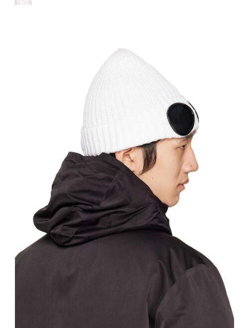 C.P. Company Off-White Goggle Beanie