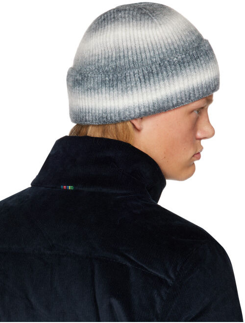 PS by Paul Smith Gray Tie Dye Beanie