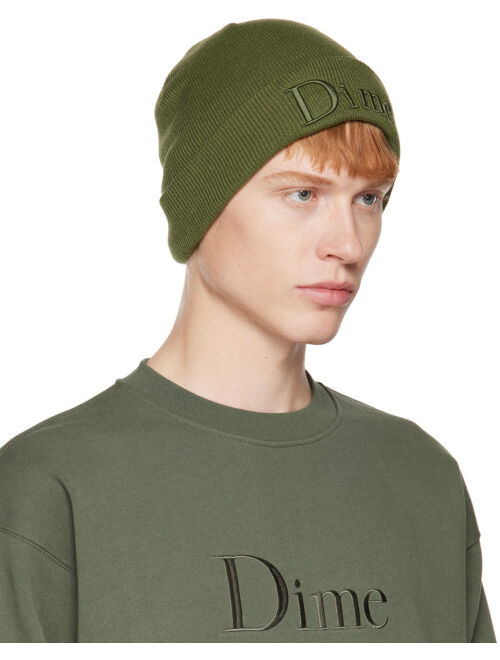 Dime Khaki Classic 3D Beanie