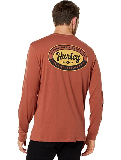 Hurley Label Long Sleeve Tee