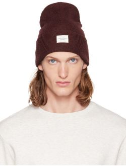 Burgundy Addison Beanie