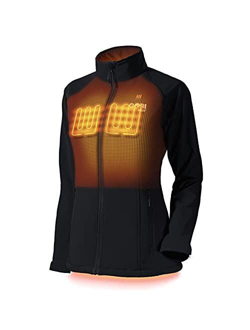 Gobi Heat Sahara Womens Heated Jacket - 10 hour Battery & Charger | Machine Washable