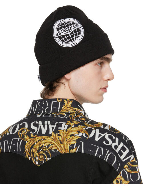 Versace Jeans Couture Black Space Beanie