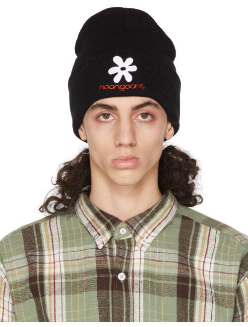 Noon Goons Black Bloom Beanie