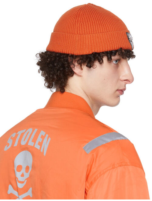 Stolen Girlfriends Club Orange Quint Beanie