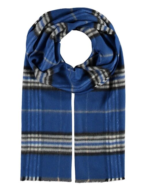 V. Fraas Men's Cashmink Classic Plaid Muffler