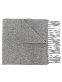 Johnstons of Elgin Joe fringed cashmere scarf