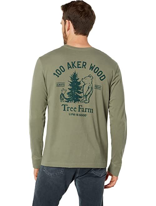 Life is Good Winnie 100 Aker Tree Farm Long Sleeve Crusher