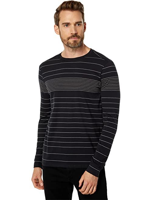 Good Man Brand Long Sleeve Crew Tee Yarn-Dye Stripe