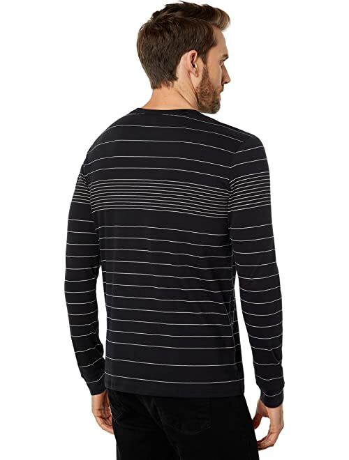 Good Man Brand Long Sleeve Crew Tee Yarn-Dye Stripe