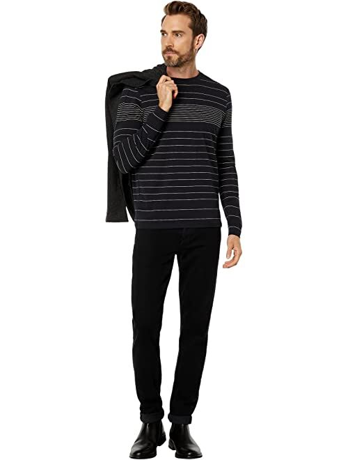 Good Man Brand Long Sleeve Crew Tee Yarn-Dye Stripe