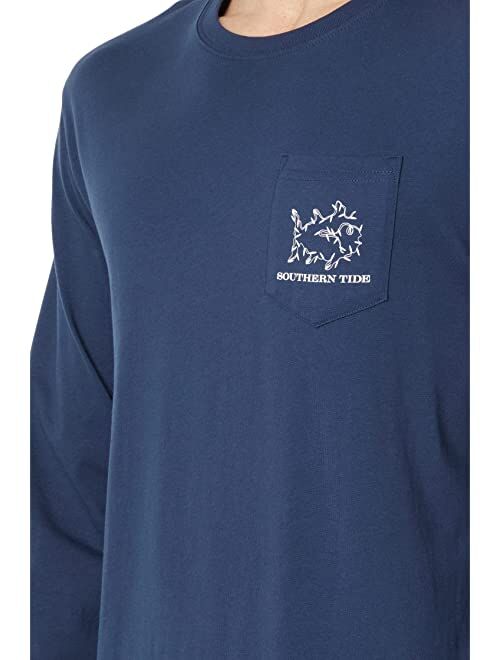 Southern Tide Long Sleeve String Light Skipjack Tee