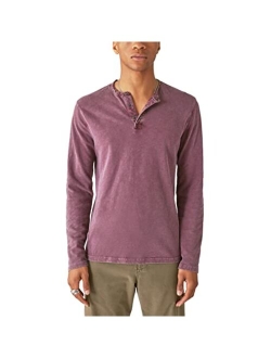 Weekend Slub Jersey Long Sleeve Henley