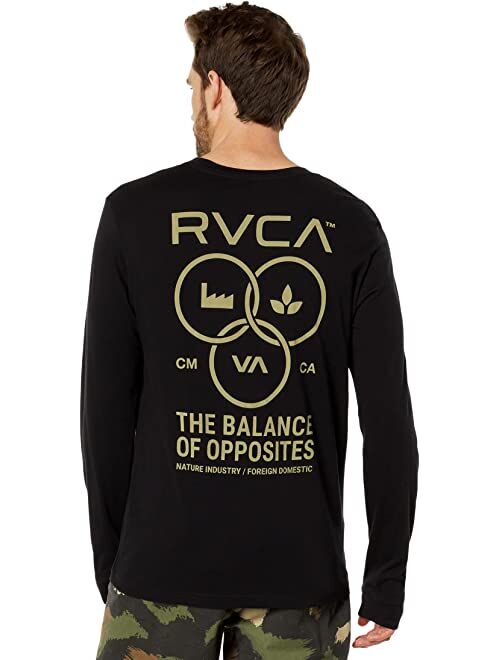 RVCA Trifecta Long Sleeve Tee