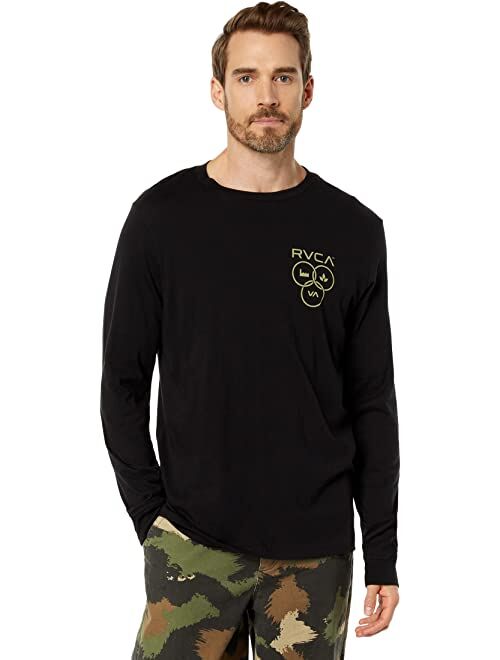 RVCA Trifecta Long Sleeve Tee