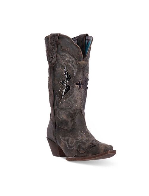 Laredo Lucretia Women's Snakeskin Print Cowboy Boots