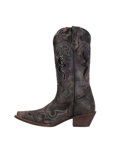 Laredo Lucretia Women's Snakeskin Print Cowboy Boots