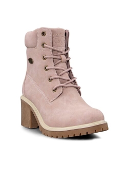 Clove Women's Heeled Combat Boots