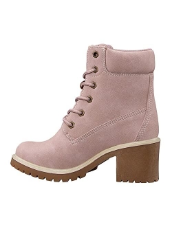 Clove Women's Heeled Combat Boots