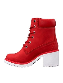 Clove Women's Heeled Combat Boots