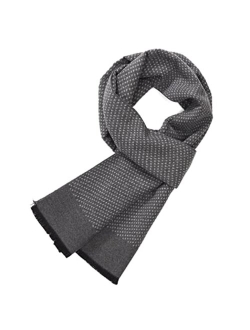 FULLRON Men Winter Scarf Soft Warm Long Scarves