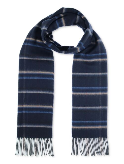 V. Fraas Men's Patterned Cashmink Scarf