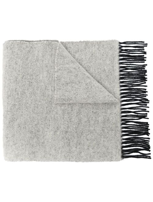 BOSS Armin jacquard logo scarf