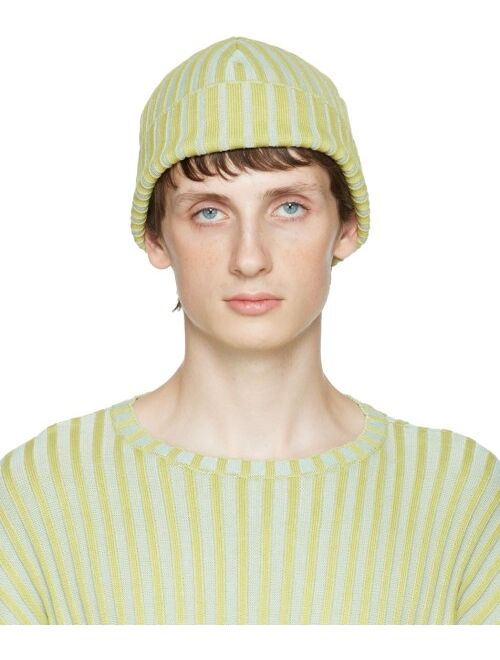 Eckhaus Latta Yellow Keyboard Beanie