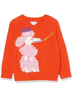 Girls and Toddlers' Pullover Crewneck Sweater