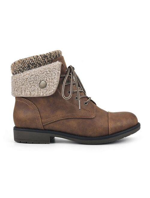 Cliffs by White Mountain Duena Women's Combat Boots