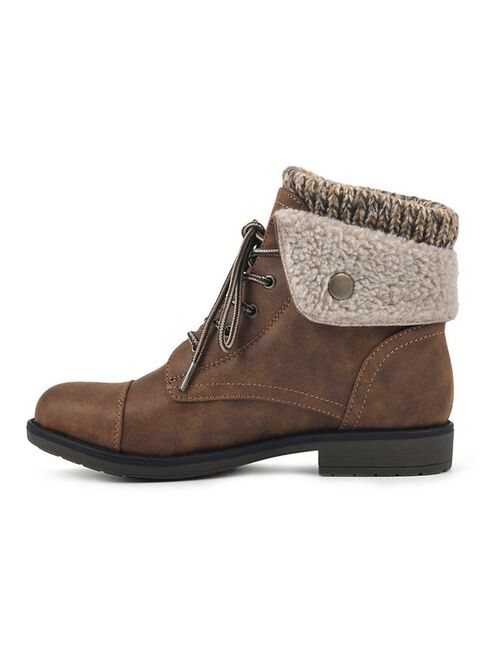 Cliffs by White Mountain Duena Women's Combat Boots