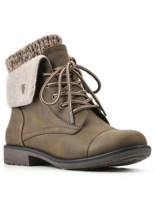 Cliffs by White Mountain Duena Women's Combat Boots