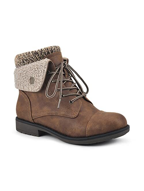 Cliffs by White Mountain Duena Women's Combat Boots