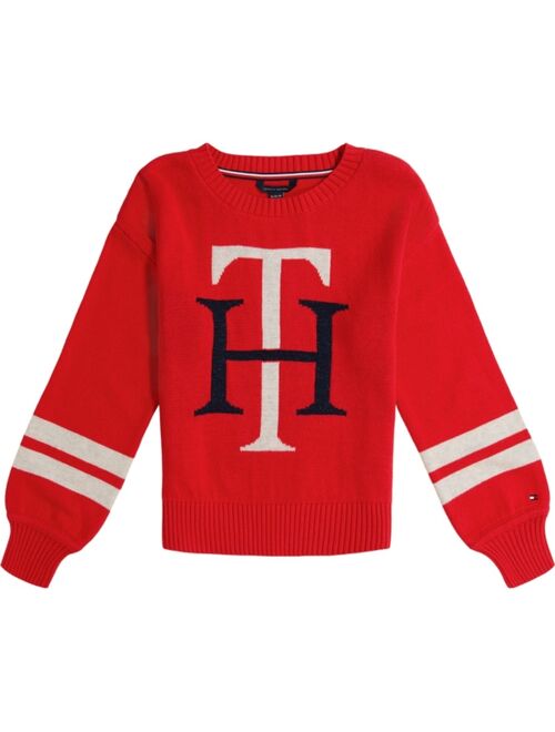 TOMMY HILFIGER Big Girls Big H Oversized Sweater